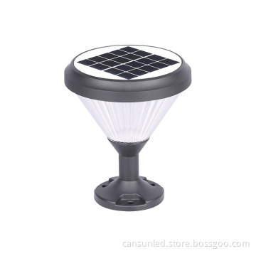 5W LED Solar Landscape Riverbank Guardrail Solar Garden Pillar Top Light - High Quality at Great Prices